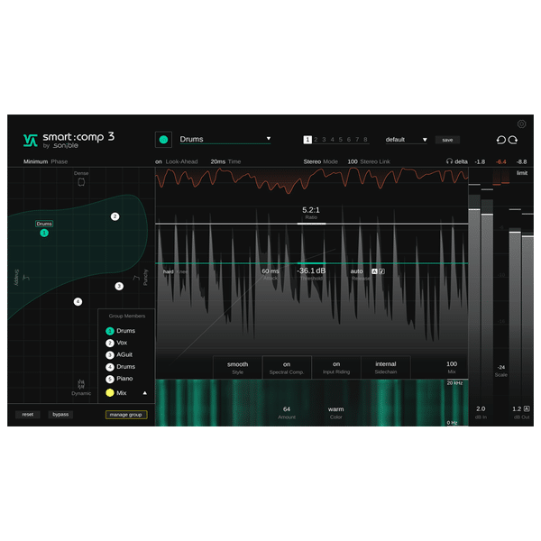 Smartcomp Sonible – smartcomp 3 (Windows) - Get Plugins