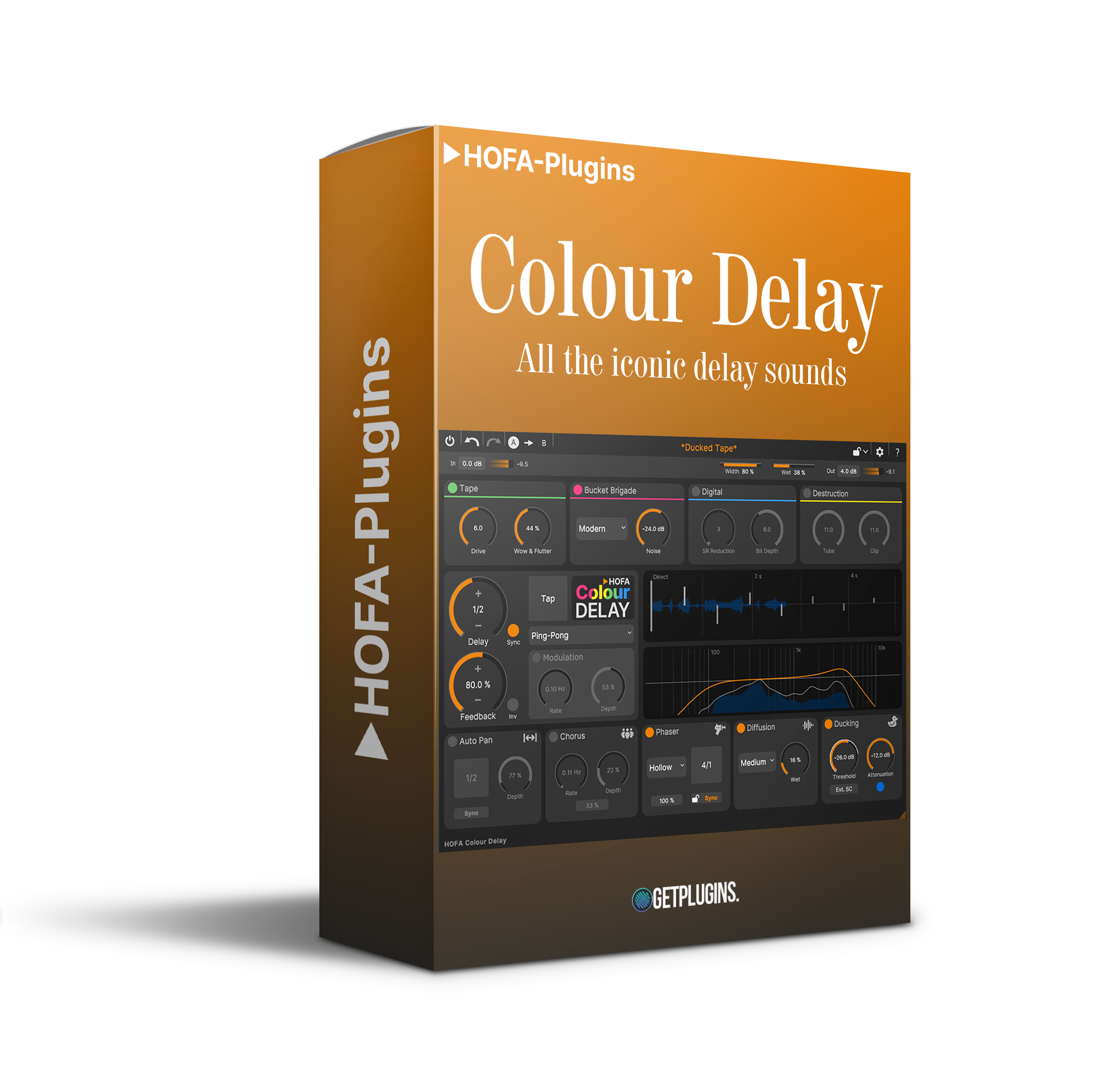 HOFA – Color Delay get HOFA Plugins – Color Delay (Windows) - Image 1