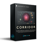 Quantastical Sound Corridor multi-room creative reverb and spatial effects plugin interface